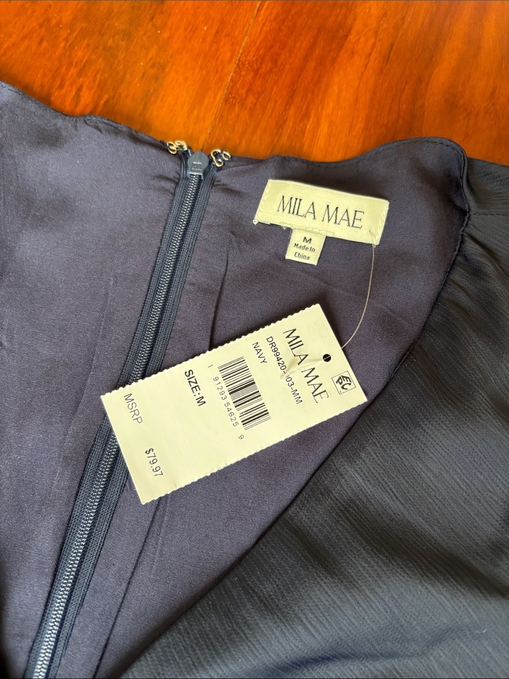 NWT satin dress - Picture 5 of 12